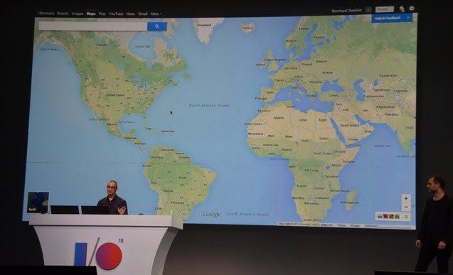 Google Maps integrates Google Earth and Street View in completely